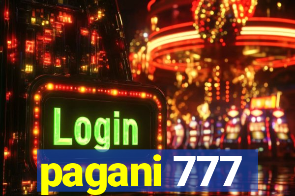 pagani 777